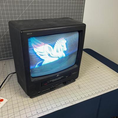 ZENITH TV with Built in VHS Player