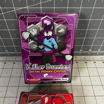 2 Decks of NEW Killer Bunnies