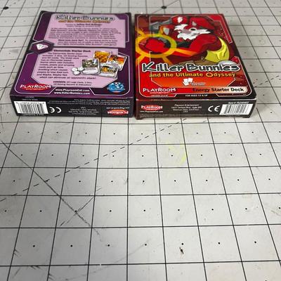 2 Decks of NEW Killer Bunnies