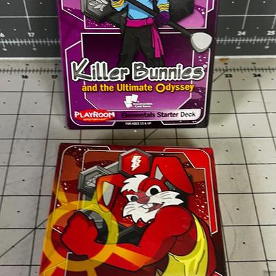 2 Decks of NEW Killer Bunnies