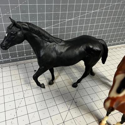 2 Breyers - Black and A Mixed Black and Red