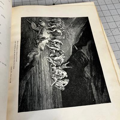 Dante's Inferno Antique Book