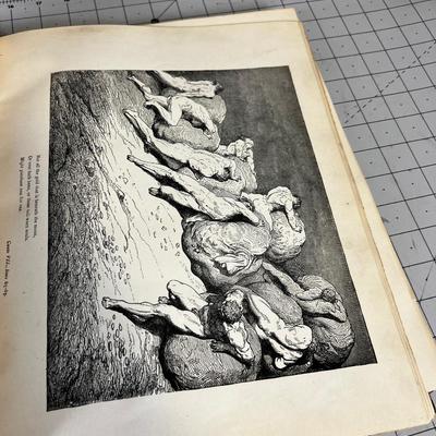 Dante's Inferno Antique Book