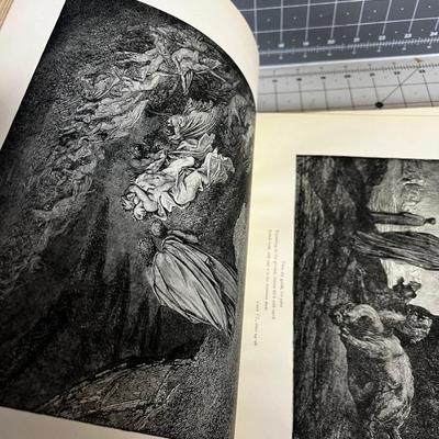 Dante's Inferno Antique Book