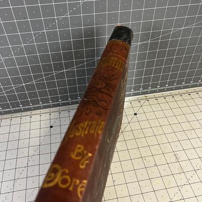 Dante's Inferno Antique Book