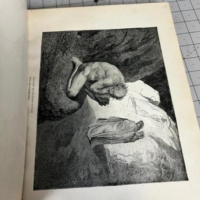 Dante's Inferno Antique Book