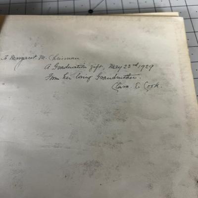 Dante's Inferno Antique Book