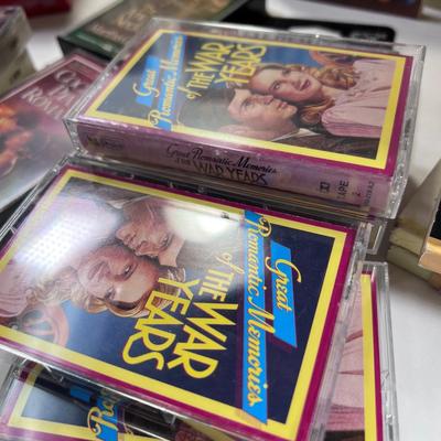 Vintage books on Cassette tape VHS CDs Un read reader's digest