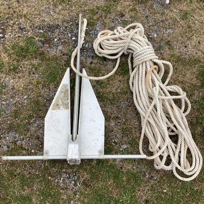 126 Fortress FX-23 Marine Anchor & Rope