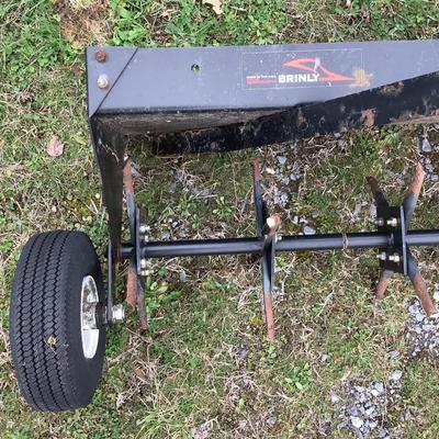 130 Brinly 40" Tow-Behind 6-Spike Plug Lawn Aerator