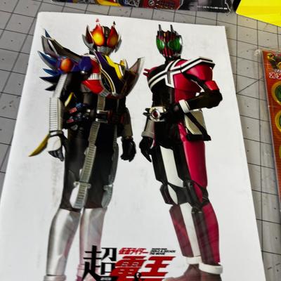 Kamen Rider DEN-O 3 Books + Tokens / Game Pieces