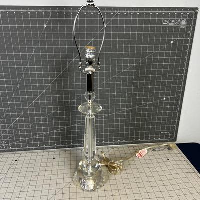 Cut Glass Crystal Lamp 