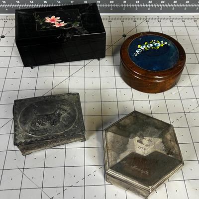 Keep Sake Boxes (4) 