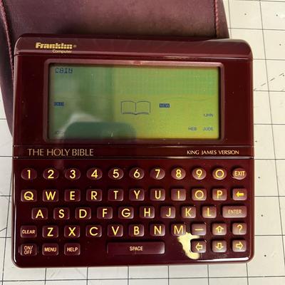 Franklin Computer The Holy Bible