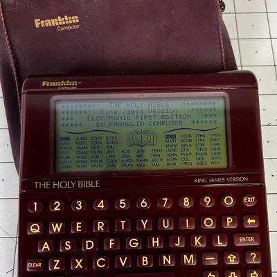Franklin Computer The Holy Bible