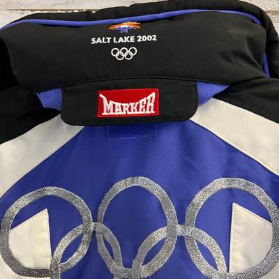 2002 Salt Lake Olympic Jacket Men's Medium NEAT!!! 