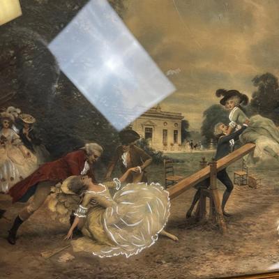 Antique French Prints, Pair, 