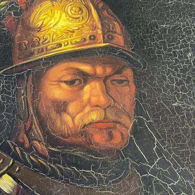 Conquistador Old Painting,