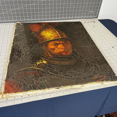 Conquistador Old Painting,