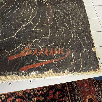 Conquistador Old Painting,