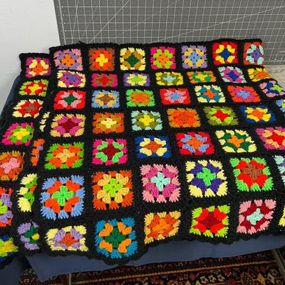 Granny Square Blanket, 