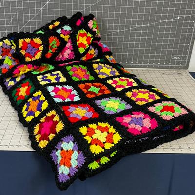 Granny Square Blanket, 