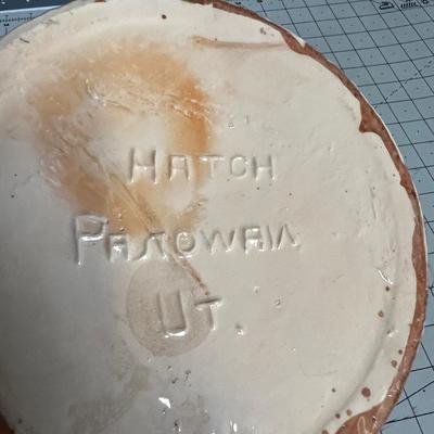 Antique Stoneware Jar Hatch Pottery Parowan Utah