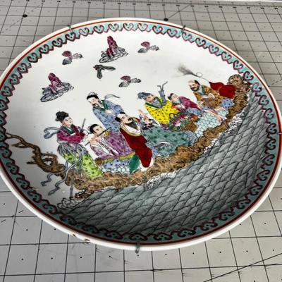 Chinese  Rose Famille Platter 