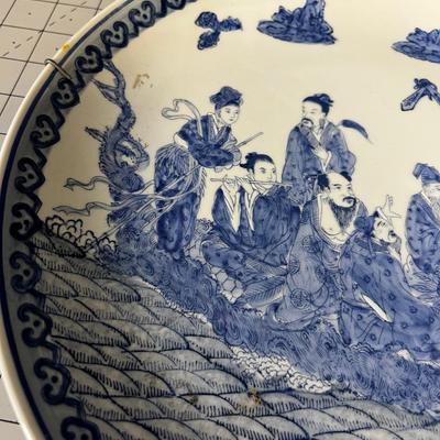 Chinese  Rose Famille Platter 