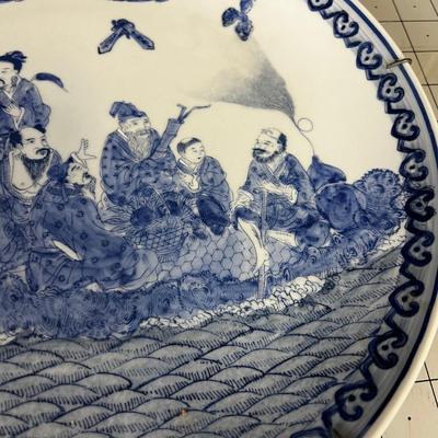 Chinese  Rose Famille Platter 