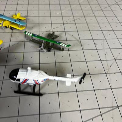 Die Cast Toy Airplanes. 
