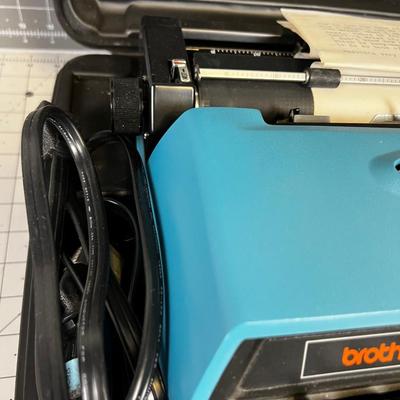 Brother Cassette Working Electric Portable Typewriter. 