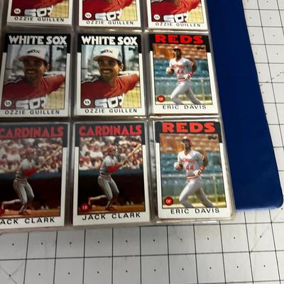 1985 to 1986 Baseball Card Set 