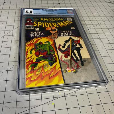 Graded at a 5;  Amazing Spider Man Comic