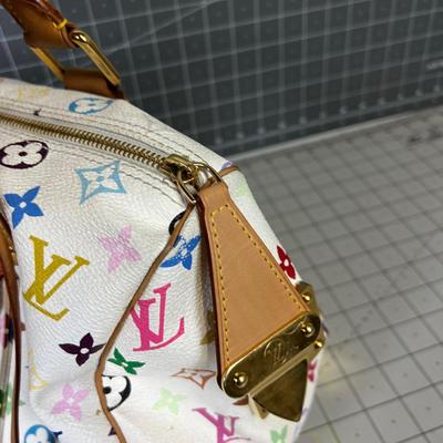 Louis Vuitton Monogram Multicolor Speedy Boston Travel