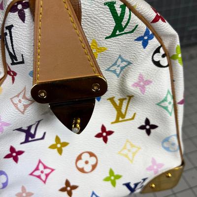Louis Vuitton Monogram Multicolor Speedy Boston Travel