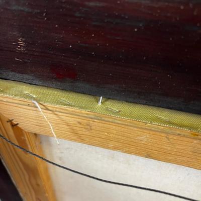 Oil  On Canvas, By Barbara Douville ? Utah Artist Framed 