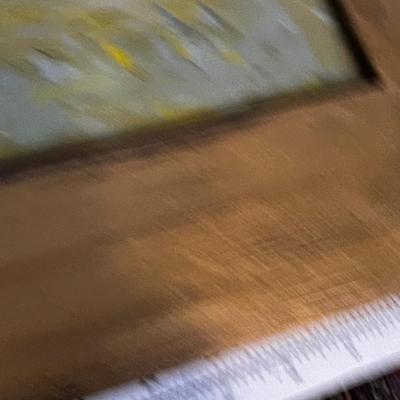 Oil  On Canvas, By Barbara Douville ? Utah Artist Framed 