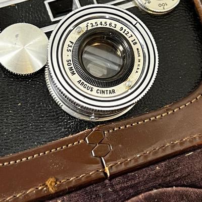 Argus Cintar 35 mm Vintage Camera 