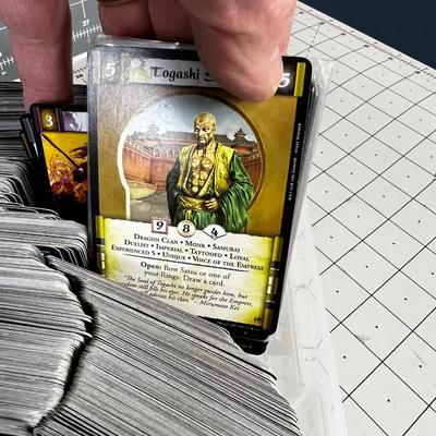 Tub Full of Legends of the 5 Rings Cards