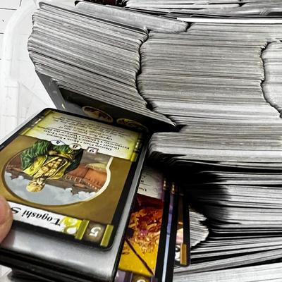 Tub Full of Legends of the 5 Rings Cards