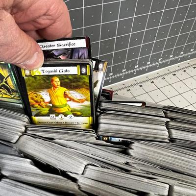 Tub Full of Legends of the 5 Rings Cards