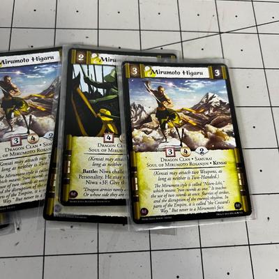 Tub Full of Legends of the 5 Rings Cards