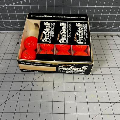 Prostaff and Olympic Golf Balls 