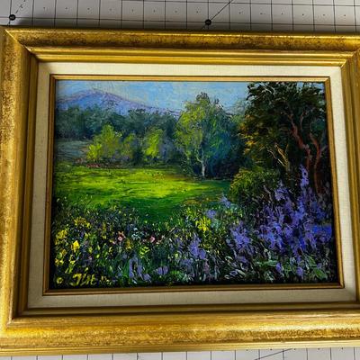 Julia Utiasheva Artist of Shades of Green Painting 