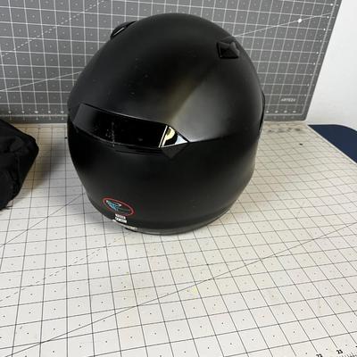 Typhoon Helmet Mat Black Color