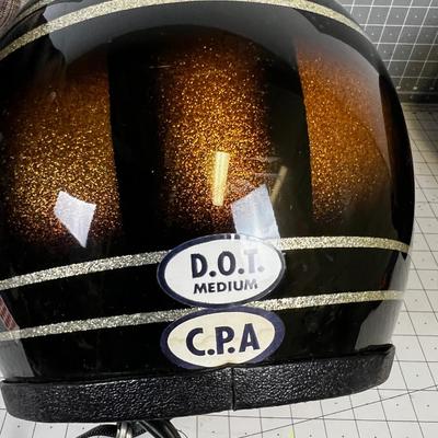 Vintage Size M. Motorcycle Helmet 