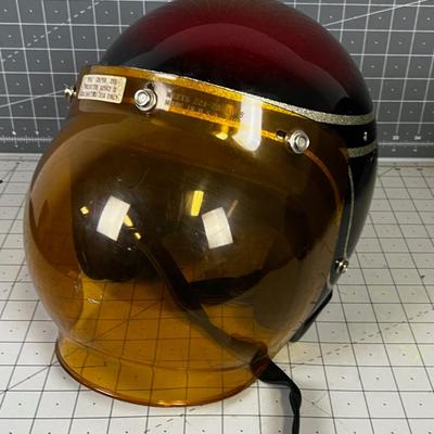 Vintage Size M. Motorcycle Helmet 