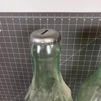 2 Coca-Cola Bottle Banks