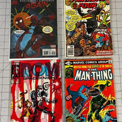 4 Vintage Marvel Comics 